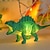 halpa Valonauhat juhliin-LED-dinoauruksen jouluvalot 1.5m 10LED:llä akkuvirralla kotona lasten leikkikaluina ostoskeskuksen huoneen koristevalot luovana sarjakuvalahjana