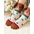 abordables Calcetines de mujer-Calcetines navideños suaves y acogedores para mujer, con un bonito diseño de perro, pantuflas cálidas de invierno para descansar en las vacaciones. &amp;regalos
