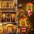 ieftine Crăciunul de cadou de Crăciun-Moș Crăciun parașută lumină LED Anul Nou Crăciun petrecere vacanță casă dormitor balcon verandă grădină vitrină centru comercial atmosferă decorare