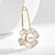 cheap Pins and Brooches-Brooches Floral Elegant Cute Luxury Brooch Jewelry White For Wedding Party Gift Engagement Prom Festival