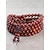 abordables Joyas para hombres-Pulsera de cuentas de madera multicapa para hombre, pulsera de mala de oración vintage, joyería de moda de varios colores, regalo navideño único para uso diario y fiestas.