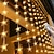 cheap LED String Lights-New Led Curtain Star String Light USB Power With Remote Controller For  Holiday String Light Patio Yard Party  Colorful Lighting
