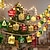 voordelige Partij lichtslingers-6M-40Leds luminescente lichtsnoer bal vijfpuntige ster geschenkdoos ontwerp binnenporch balkon trap feest feestelijke sfeer decoratie licht USB voeding AAA batterij