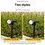 baratos Luzes de paisagem-Holofote de Jardim Solar ao Ar Livre Refletores à Prova d'Água 7/10LEDs Luzes de Paisagem de Árvore e Planta Jardim Parque Garagem Iluminação de Caminho