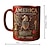 Χαμηλού Κόστους Κούπες &amp; Φλυτζάνια-Κούπα για την 250ή επέτειο των ΗΠΑ, κεραμική κούπα καφέ 11oz γιορτάζει την 250ή επέτειο των Ηνωμένων Πολιτειών, ο αετός και η σημαία συμβολίζουν τον πατριωτικό διακοσμητή, τυπωμένα κεραμικά φλιτζάνια
