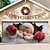preiswerte Weihnachtliche Garagentorabdeckungen-Weihnachts-Garagentorabdeckung, Weihnachtsmann, der durch die Wand bricht, große hängende Kulisse für den Außenbereich, Urlaubswandbanner, Hof, Zuhause, festliche 3D-Partydekoration, saisonale