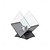 abordables Equipo de Camping-Brasero de mesa para interiores y exteriores: chimenea de mesa pequeña de acero inoxidable mejorada y más segura con piedras para cenas, mini brasero de mesa portátil para hacer s'mores: regalo de