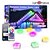 preiswerte Intelligente Wohnlichter-15m 30m Flexible LED-Lichtstreifen RGB-Lichtstreifen Intelligente Beleuchtung 30/60/90 LEDs 5050 SMD 10mm 1 Set RGB RGBIC (Adressierbare Traumfarbe) Kreative Lichterketten Festtagslichter Halloween