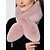cheap Women's Scarves-Women's Christmas Faux Fur Scarf, Soft Plush Cross Knot Neck Warmer, Elegant Winter Wrap Shawl for Holiday Parties &amp; Gifts