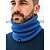 abordables Accessoires de Noël-Cache-cou en tricot d&#039;hiver pour homme, écharpe cache-cou, snood thermique doublé polaire, cadeau de Noël confortable pour les sports de plein air, le ski et le port quotidien