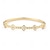 baratos Pulseiras-Zircão Clássico Retro Forma de flor Elegante Moda Personalizada Simples Na moda cromada Pulseira de jóias Prata / Dourado Para Casamento Festa Noivado Baile de Formatura