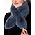 cheap Women's Scarves-Women's Christmas Faux Fur Scarf, Soft Plush Cross Knot Neck Warmer, Elegant Winter Wrap Shawl for Holiday Parties &amp; Gifts