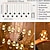 billige LED-stringlys-Ny ønskekulelampe atmosfære dekorativ ferielys USB-strøm med fjernkontroll innendørs ornament egnet for jul valentinsdag familiesammenkomster soverom fest innendørs LED-slynge