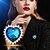 economico Spille e fermagli-Spille Classico Retrò Elegante Moda Lusso Spilla Gioielli Blu Per Matrimonio Feste Regalo Fidanzamento Balli di fine anno Festival