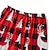 abordables Coincidencia Familiar de Vacaciones-Mirada familiar Navidad Pijamas navideños familiares Pijamas Conjuntos familiares Graphic Plaid Venados Hogar Estampado Rojo Manga Larga Diario Trajes a juego
