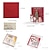 ieftine Ambalaj cadou-Set de 6 felicitări 3D de Crăciun, felicitări creative pentru mesaje de Ajunul Crăciunului, set de felicitări festive pliabile, perfecte pentru cadouri și urări de sezon.