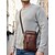 economico Borselli da uomo-borsa a tracolla e marsupio da uomo in vera pelle: multiuso, design elegante, resistente, vari colori per l&#039;uso quotidiano e i viaggi