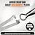 cheap Vehicle Service-3pcs Professional Automotive Electrical Connector Separator &amp; Disconnection Pliers Set with 60 Degree Angled &amp; Straight Jaw Design, Wire Removal Tool, Heavy-Duty Precision for Car Sensors, Connectors