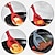 baratos Até 30 $-Espátula para virar ovos Siloon, conjunto de 2 espátulas, pinças para virar ovos fritos, utensílio de cozinha multifuncional para omeletes, prendedor de pão, prendedor de bife frito e para virar