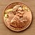 abordables 250e Anniversaire des États-Unis-Penny Lincoln – Pièce commémorative américaine, pièce de collection historique, souvenir de Lincoln, penny rare à offrir aux collectionneurs de pièces