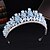 abordables Tiara &amp; Coronas-Tiaras de la corona Vestimenta de Cabeza Legierung Boda Cumpleaños Elegante Estilo lindo Con Cristal Celada Sombreros
