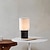 voordelige nachtlamp-minimalistische draadloze aluminium bruine tafellamp