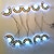 cheap Battery &amp; USB Indoor Lights-Iron Rainbow LED Fairy Tale String Lights  Tree Wreath Lights 1.5m 10 LEDs Battery Powered New Year's Party Wedding Children's Room Decorative Hanging Lights