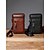 economico Borselli da uomo-borsa a tracolla e marsupio da uomo in vera pelle: multiuso, design elegante, resistente, vari colori per l&#039;uso quotidiano e i viaggi