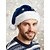 voordelige Dameshoeden-unisex kerstmuts van polyester met belletjes en bontrand, perfect voor feestdagen en feestelijke gelegenheden