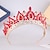 billige Tiarer og kroner-Crown Tiaras Hodepryd Legering Bryllup Bursdag Elegant søt stil Med Krystall Hodeplagg Hodeplagg