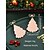 abordables Pendiente de mujer-Pendientes navideños para mujer, de aleación y acrílico, con diseños festivos de renos, Papá Noel y árboles de Navidad; joyería navideña para fiestas y celebraciones de invierno.