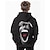 billige Guttens 3D Morsomme Humor-Unisex Gutt 3D Grafisk Morsom slang 67 Hattetrøje Pullover Langermet 3D-utskrift Vår Høst Sport Mote Gatemote Barn 4-12 år Med hette utendørs Avslappet Daglig Normal