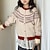economico Maglioni e cardigan per bambine-Bambini Ragazze Cardigan maglione Cuore All'aperto Manica Lunga Cardigan con Bottoni Moda 4-12 Anni Autunno Beige