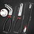 cheap Vehicle Service-3pcs Professional Automotive Electrical Connector Separator &amp; Disconnection Pliers Set with 60 Degree Angled &amp; Straight Jaw Design, Wire Removal Tool, Heavy-Duty Precision for Car Sensors, Connectors