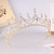 abordables Tiaras &amp; Couronnes-Couronnes Coiffe Alliage Mariage Anniversaire Élégant Avec Cristal Casque Couvre-chef