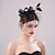 baratos Fascinadores-Decoração de Cabelo Penas Casamento Aniversário Elegante Vintage Com Penas Capacete Chapéu