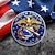 billige 250-års jubilæum for USA-250-års jubilæum mindemønt fra Marine Corps samler mønter holdbare metal display mønter til samlere  gaveidé patriotisk militært tema semikvadrigentennial