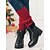 cheap Women's Socks-Women's Christmas Knit Leg Warmers, Available in Multiple Colors, Cozy and Stylish, Perfect for Winter Fashion and Holiday Gifting