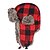 cheap Women's Hats-Men's Christmas Plaid Earflap Hat, Available in Multiple Colors, Soft Faux Fur &amp; Polyester Material, Perfect for Winter Outdoor Activities and Holiday Gifting