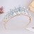 abordables Tiara &amp; Coronas-Tiaras de la corona Vestimenta de Cabeza Legierung Boda Cumpleaños Elegante Estilo lindo Con Cristal Celada Sombreros