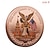 cheap U.S. 250th Anniversary-250th Anniversary Commemorative Coins - Golden American Flag &amp; Liberty Bell Design Collectible Coins, Durable Metal Anniversary Coins for Display, Collectors Patriotic Semiquincentennial