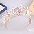 billige Tiarer og kroner-Crown Tiaras Hodepryd Legering Bryllup Bursdag Elegant søt stil Med Krystall Hodeplagg Hodeplagg