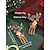 abordables Pendiente de mujer-Pendientes navideños para mujer, de aleación y acrílico, con diseños festivos de renos, Papá Noel y árboles de Navidad; joyería navideña para fiestas y celebraciones de invierno.