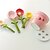 cheap Down to $30-Floral Measuring Spoon Set - Unique Baking Gift - Cute Ceramic Measuring Cup and Spoon with Holder - Suitable for Dry and Wet Ingredients - Dishwasher Safe