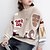 preiswerte Pullover &amp; Strickjacken-Kinder Jungen Pullover Grafik Langarm warm halten Outdoor Mode Khaki Herbst Kleidung 4-12 Jahre