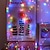 voordelige Plug String Lights-Kerst vuurwerk koperdraad lichtsnoer feeënlichtsnoer 8 functies timer afstandsbediening laagspanningsveiligheidsstekker festival bruiloft feest sfeer decoratieve lichtrekwisieten 10/15/30/50m