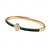 billiga Armband-Zircon Klassisk Klöver Elegant Personlig Lyx Trendig Krom Armband Smycken Silver / Guld Till Bröllop Fest Förlovning Bal
