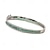 abordables Bracelets-Bracelet Classique Zircon Mini Élégant ancien Mode Tendance Bracelet Bijoux Violet Bleu Vert Rond pour Mariage Soirée Fiançailles Bal de promo