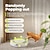 abordables Juguetes para gatos-Juguete interactivo para gatos Whack-a-Mole de All for Paws con sensor de movimiento, 6 agujeros, ratón de plumas automático, juguete para gatos de interior