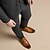 economico Scarpe Derby-scarpe oxford da uomo in similpelle con motivo coccodrillo marrone - eleganti scarpe eleganti con lacci per abbigliamento formale e da lavoro